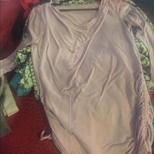 Lavender long sleeve shirt